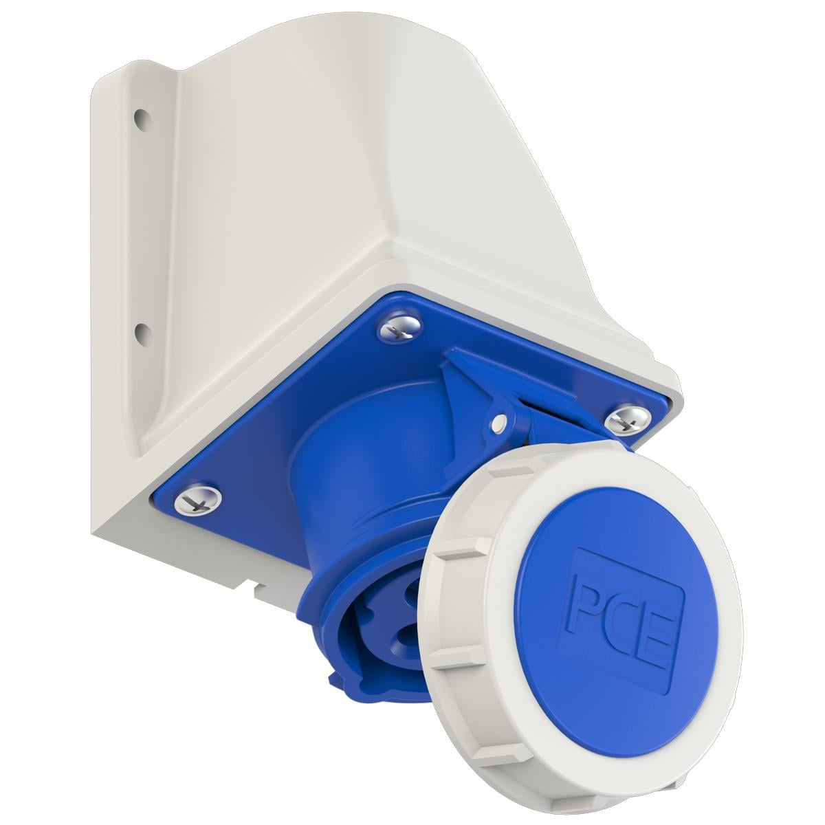 Силова розетка настінна PCE 1P+N+E IP67 16A 230V (1132-6)