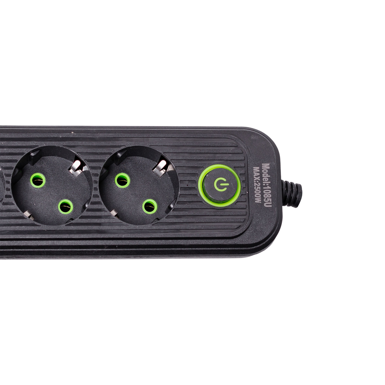 Фільтр мережевий HP-5-13MF 2,8 м на 4 розетки з 3 USB 1 Type-C та кнопкою відключення (A-034374) - фото 5