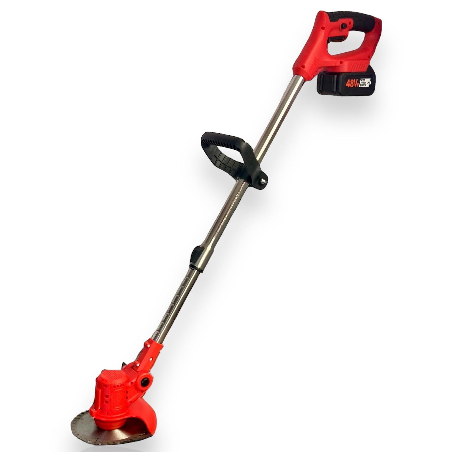 Триммер аккумуляторный 48V/2Ah для травы и кустов 2 АКБ - фото 2