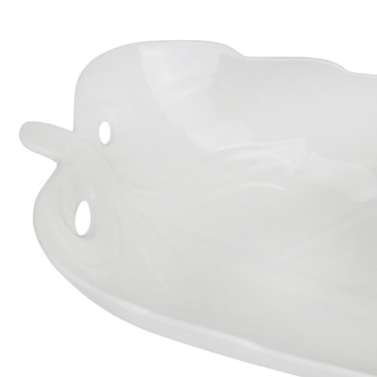 Блюдо Elisey Белый лист 35,5 см (9030-003) - фото 3