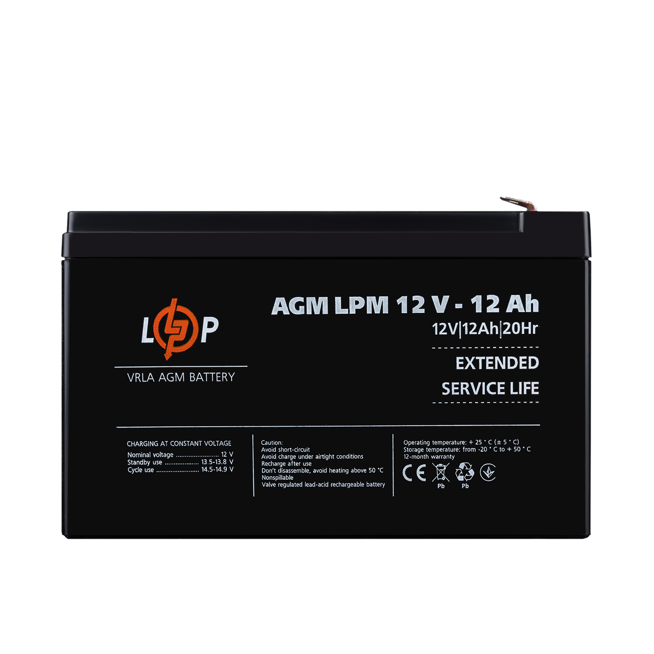 Акумулятор AGM LPM 12V-12 Ah (28152569)