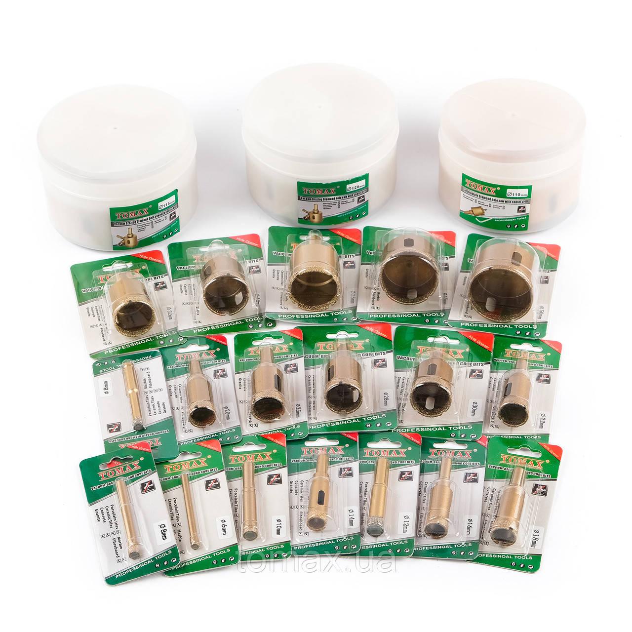 Коронка для плитки/керамогранита TOMAX 8 мм алмазная (1465290445) - фото 5 Коронка для плитки/керамогранита TOMAX 8 мм алмазная (1465290445) - фото 5