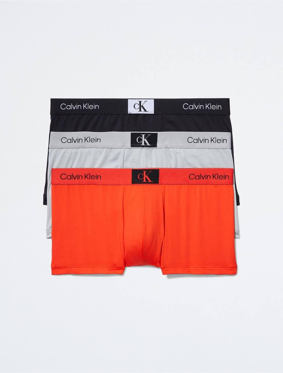 Набор трусов боксеры Calvin Klein L 3 шт. Разноцветный (CK-026)