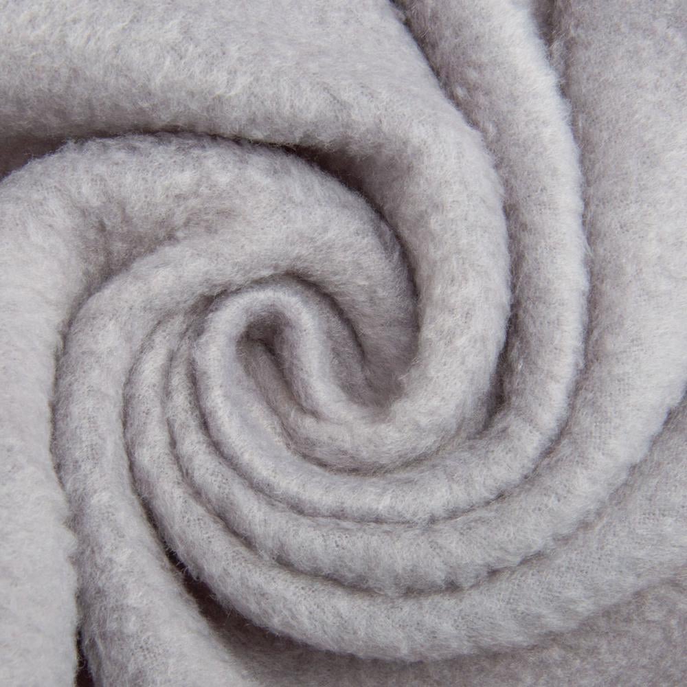 Тканина фліс однотонна 200 гр/м2 Світло-сірий (26959)