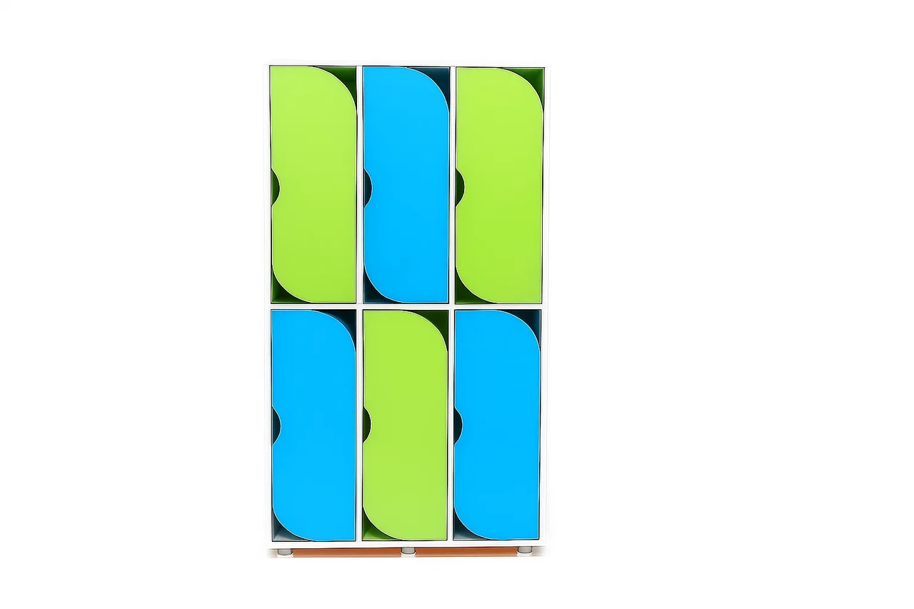 Шкаф для одежды CNC Mebli Corporation DS-54 6-секционный с полками для обуви (2735132941)