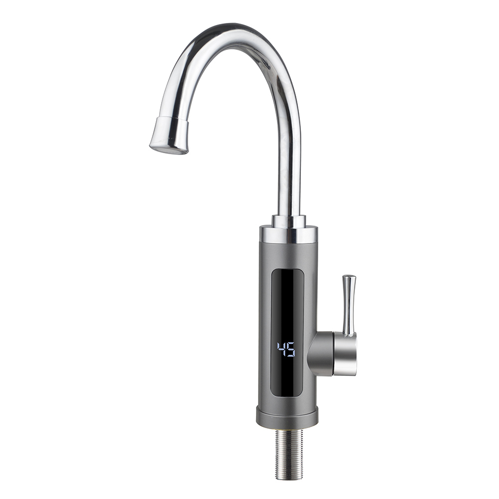 Проточний водонагрівач Wezer A16T для кухні 3,3 кВт Сірий (1055381)