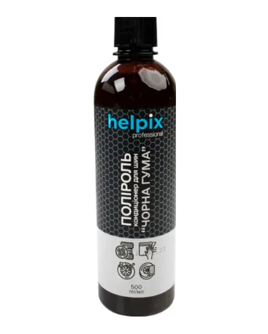Поліроль-кондиціонер для шин Helpix Professional Чорна Гума 500 мл (X-1075)