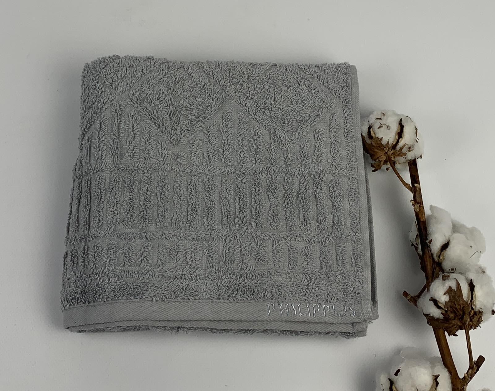Полотенце Philippus Platinum Cotton Manila E991 50x90 см Серый (CN30969)