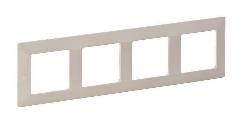 Рамка для розетки Legrand Valena Life 4 пости Айворі (30370029) - фото 1 Рамка для розетки Legrand Valena Life 4 пости Айворі (30370029) - фото 1