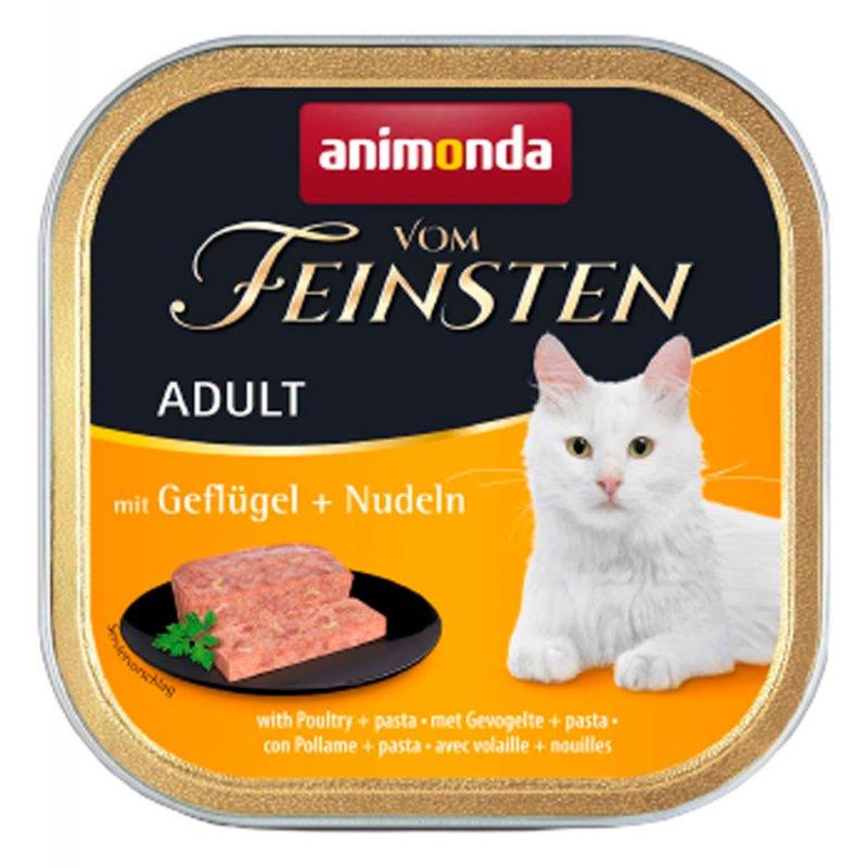 Консерви для кішок Animonda Vom Feinsten with Poultry pasta з птицею та макаронами 100 г (83210)