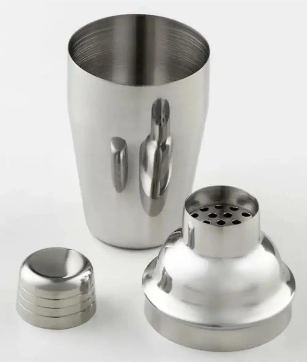 Шейкер барний для коктейлів металевий із сіткою 550 мл - фото 7 Шейкер барний для коктейлів металевий із сіткою 550 мл - фото 7