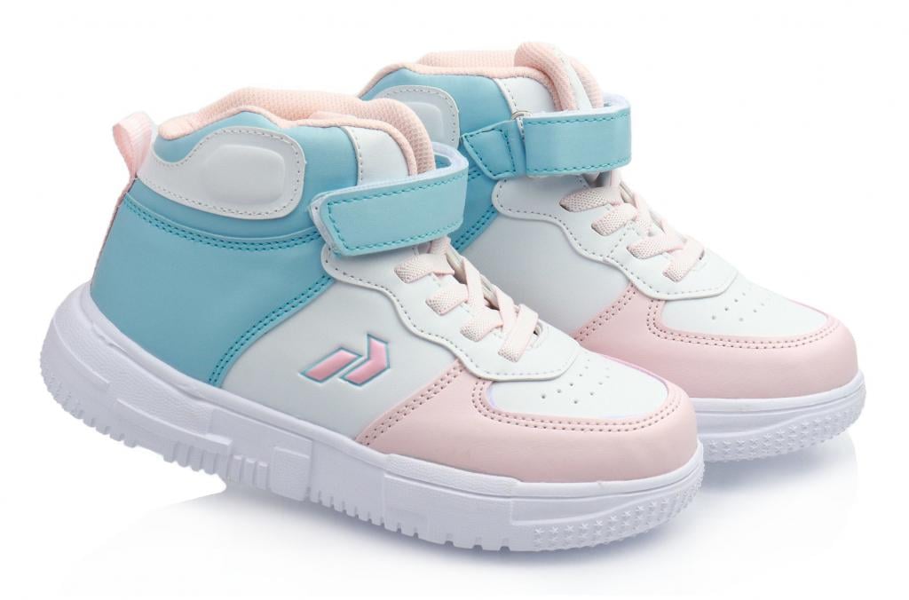 Осенние ботинки для девочек 1798 р. 33 Бело-голубой