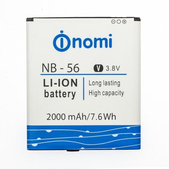 Аккумуляторная батарея NB-56 для Nomi I503 2000 mAh (000021606)