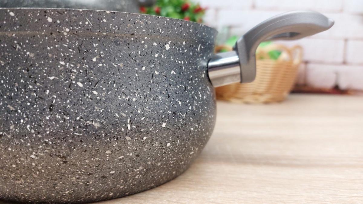 Набор посуды OMS Collection 3027 Grey - фото 2 Набор посуды OMS Collection 3027 Grey - фото 2