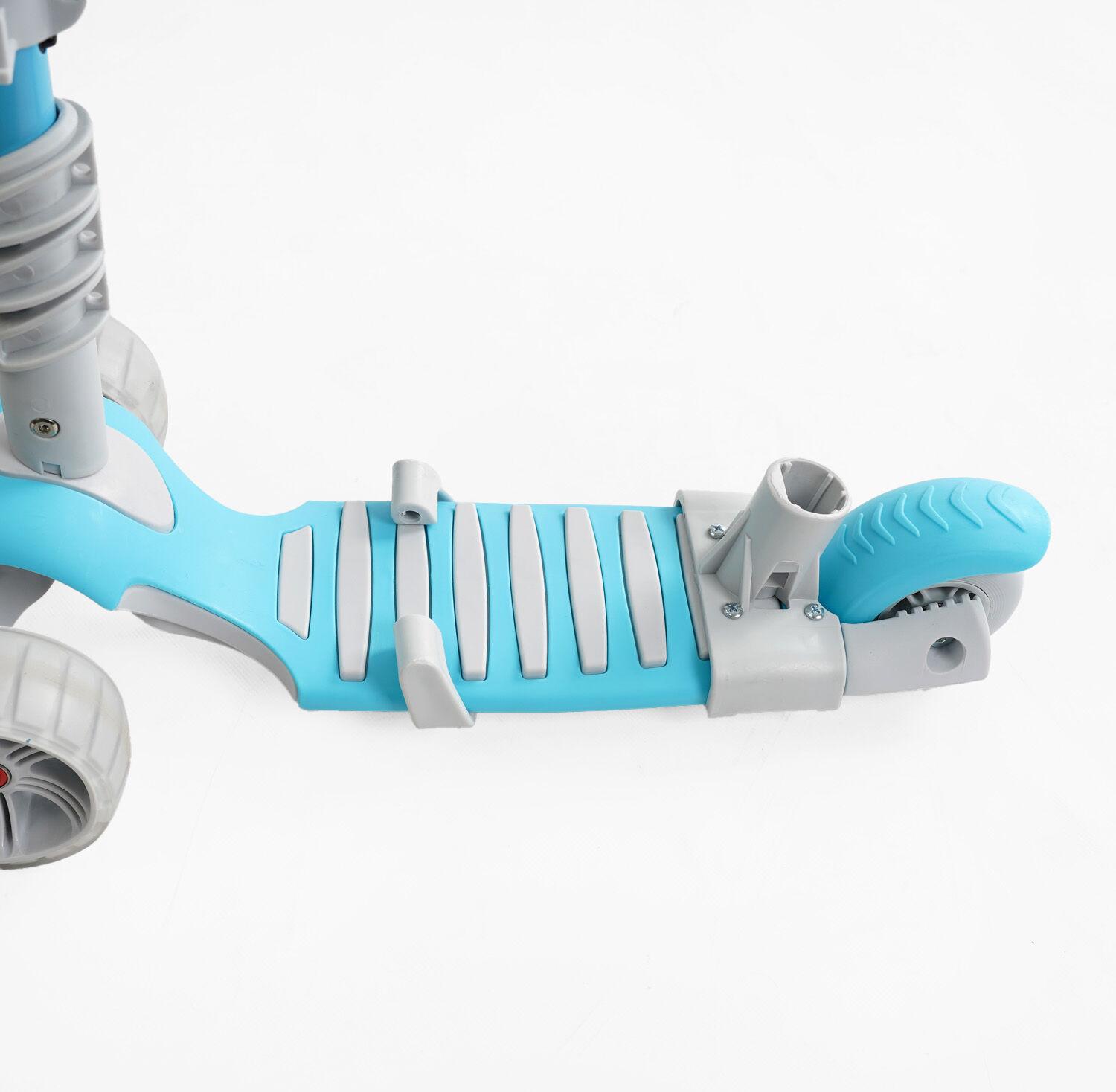 Самокат Best Scooter 5в1 P-92401/1 захисний бампер/PU колеса зі світлом/в коробці (25013587) - фото 5 Самокат Best Scooter 5в1 P-92401/1 захисний бампер/PU колеса зі світлом/в коробці (25013587) - фото 5