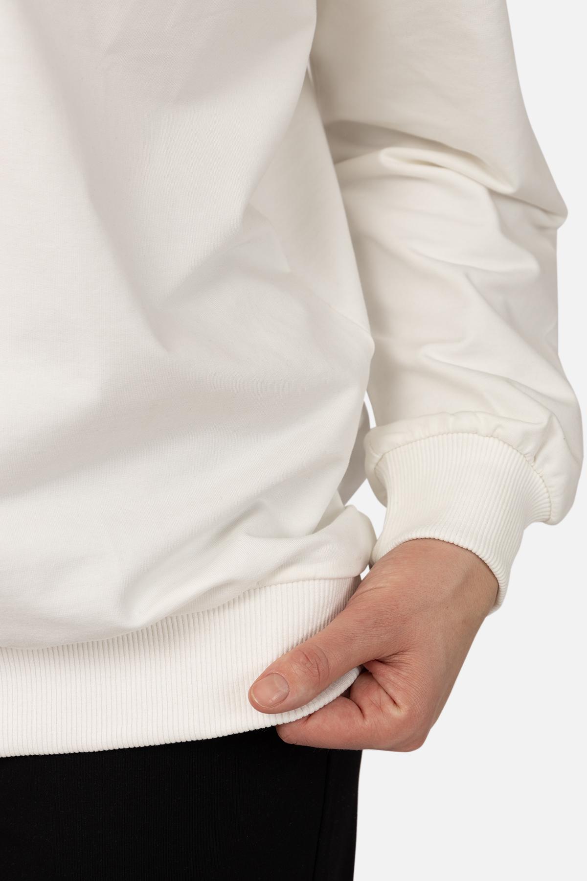 Світшот жіночий ЦБ-00266288 р. 48 Молочний (SKT001035636) - фото 3 Світшот жіночий ЦБ-00266288 р. 48 Молочний (SKT001035636) - фото 3