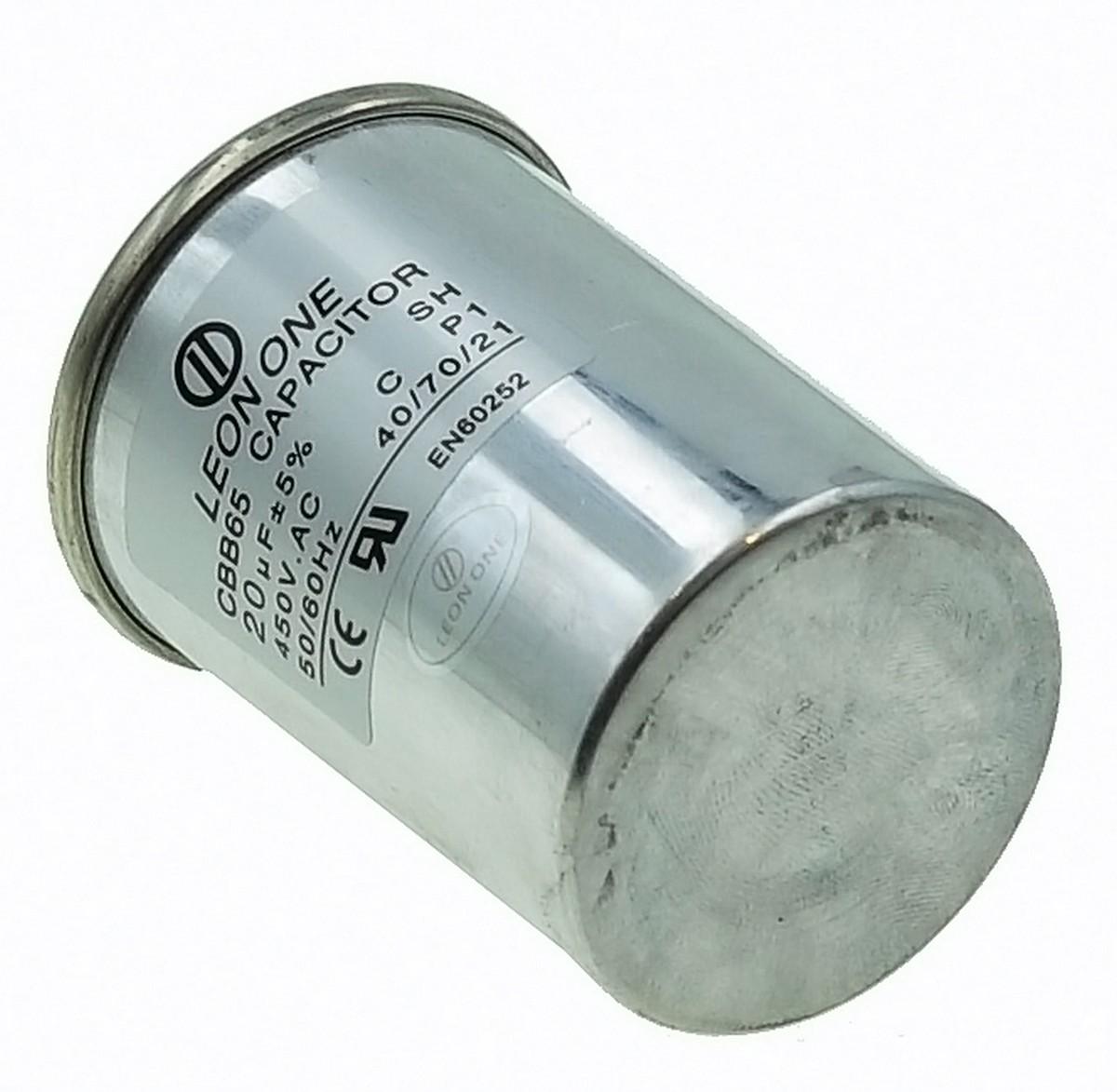 Робочий конденсатор Leon One 20мкФ 450V D45 H65