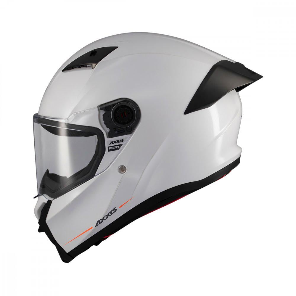 Мотошолом Axxis FENIX SOLID A0 2XL Gloss White (47576)