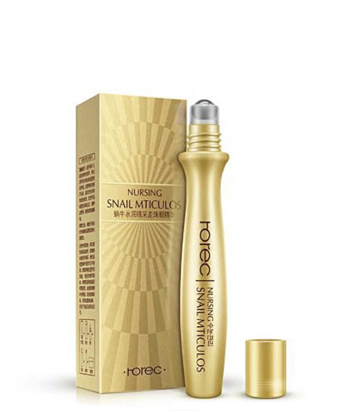 Крем для шкіри навколо очей Rorec з муцином равлика і галуроновою кислотою 15 мл (26396205)