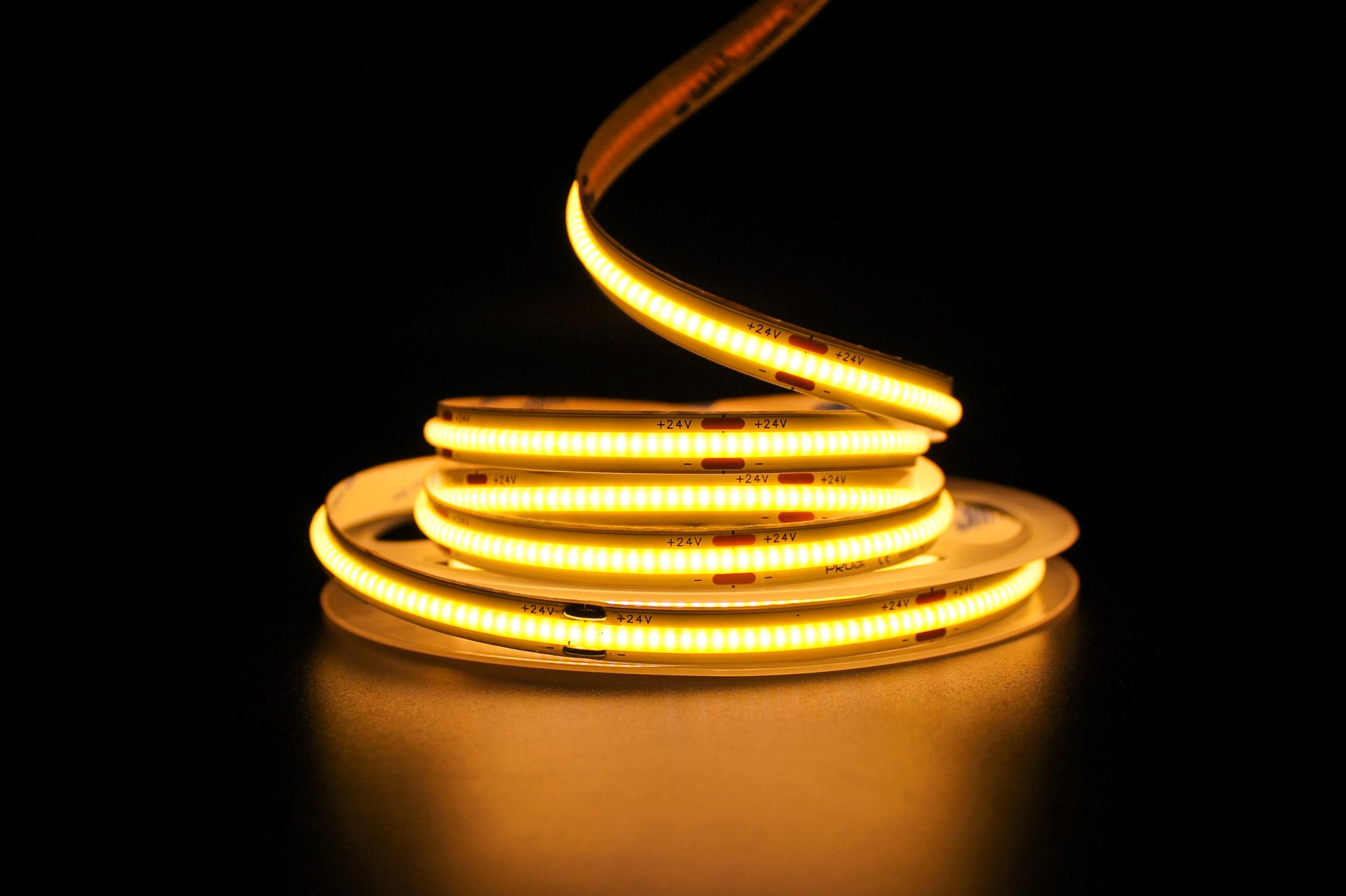 Светодиодная лента Prolum СОВ 480 LED IP20 Series-PRO 24V Теплый Белый (28522840) - фото 2 Светодиодная лента Prolum СОВ 480 LED IP20 Series-PRO 24V Теплый Белый (28522840) - фото 2