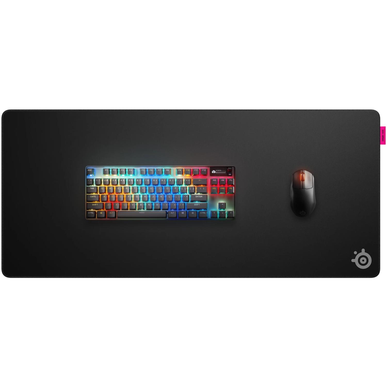 Килимок для мишки SteelSeries QcK Performance Speed XL 900x400x3,5 мм Black (63431) - фото 3 Килимок для мишки SteelSeries QcK Performance Speed XL 900x400x3,5 мм Black (63431) - фото 3