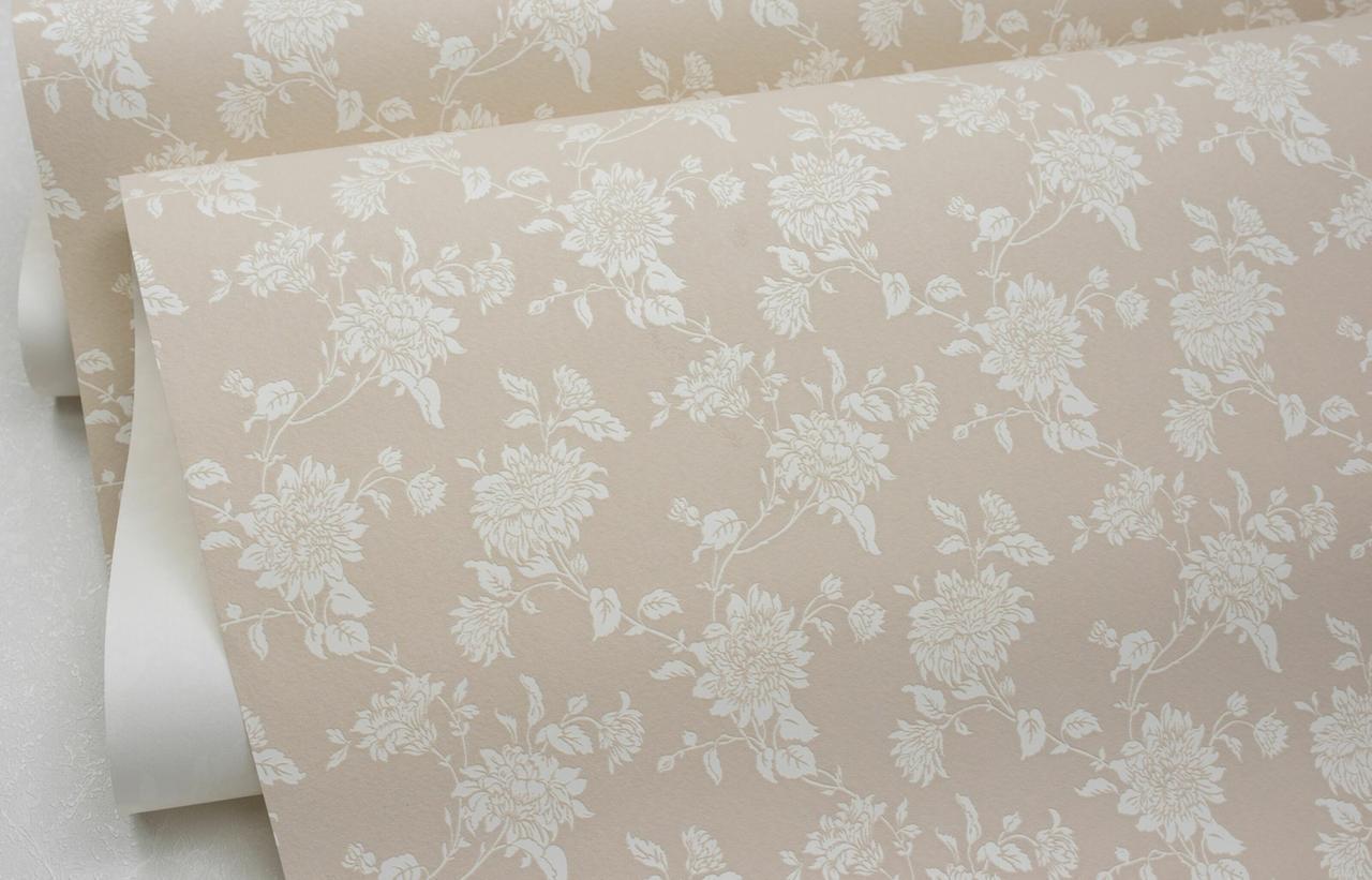 Обои флизелиновые SINTRA Antea 417829 вспененный винил 1,06х10,05 м Бежевый