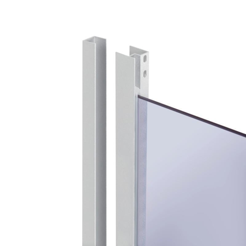 Душова кабіна Lidz Latwa SC80x80.SAT.LOW.GR скло тоноване 4 мм без піддона (2622384727) - фото 3