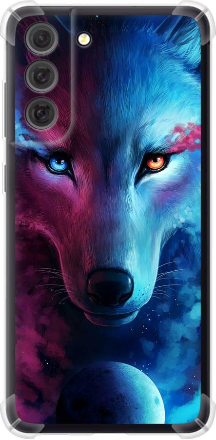Чехол на Samsung Galaxy S21 FE Арт-волк (3999sp-2302-42517)