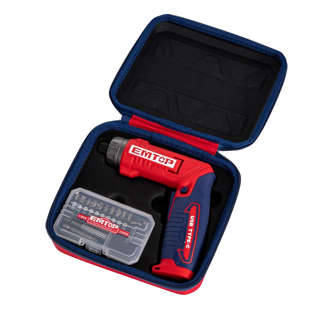 Отвертка аккумуляторная EMTOP ECSR0803 - фото 10