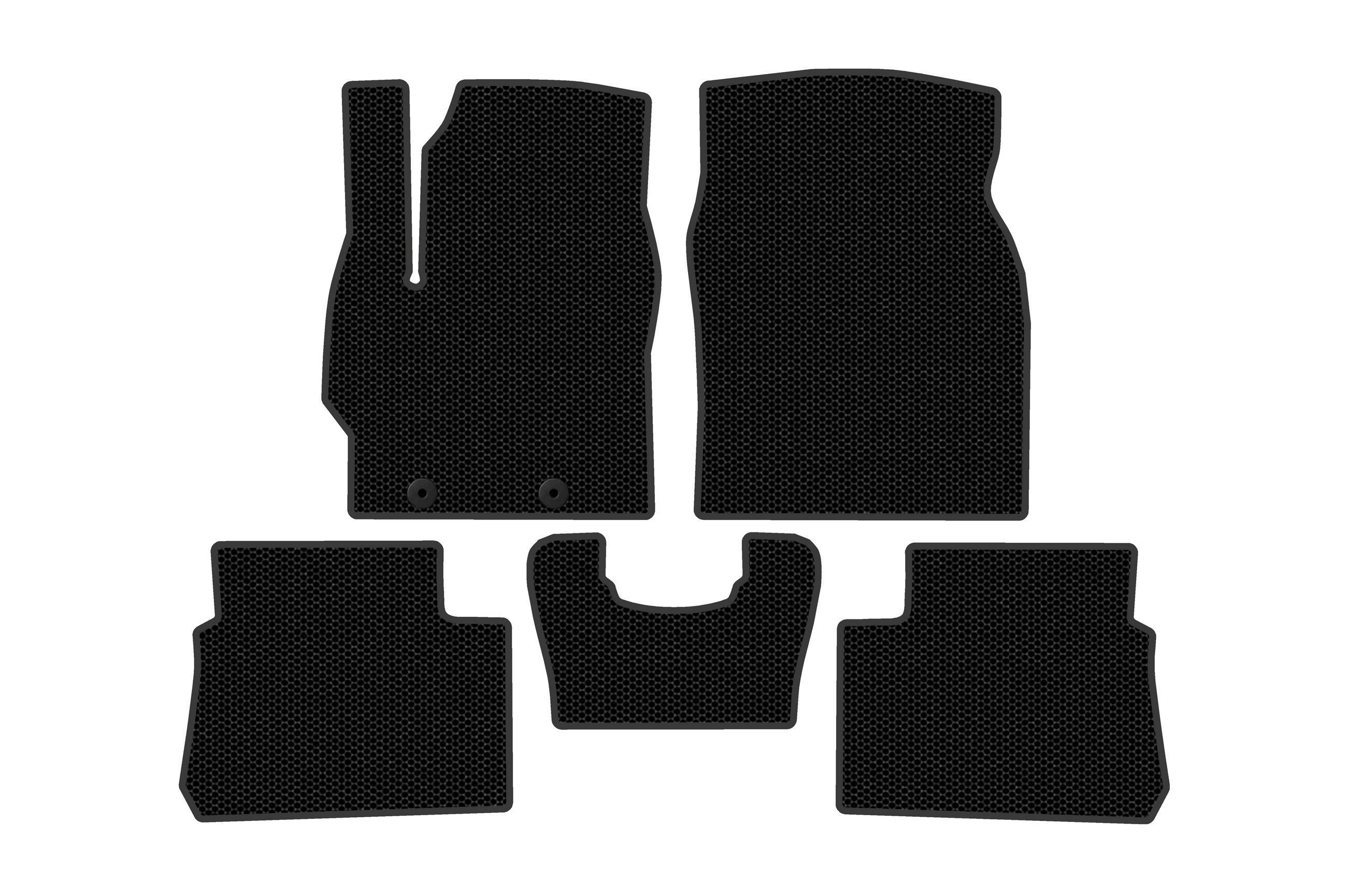 Коврики резиновые Digital Designs Carsuit Hybrid для Toyota Yaris/Yaris Cross XP210 2020- г. Черный (185706)
