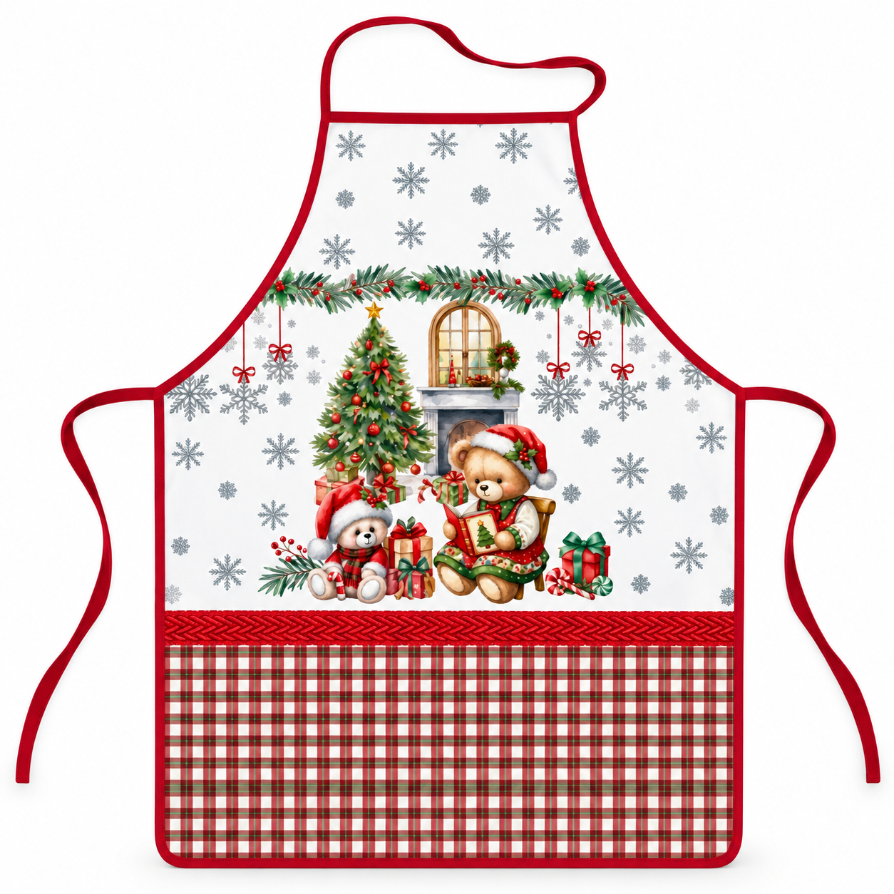 Фартук ARDESTO Christmas Bears 60х80 см (ART12BR)