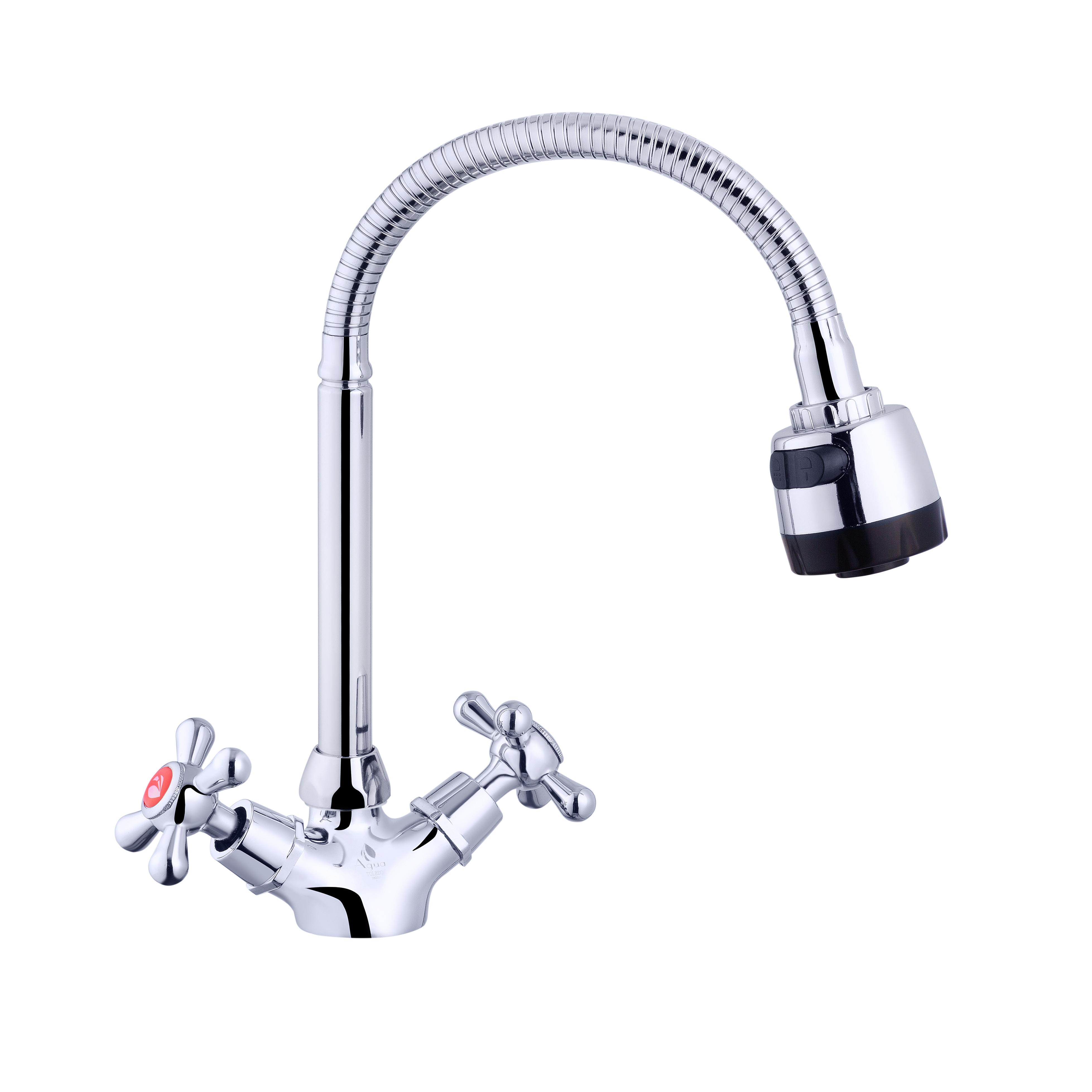 Смеситель для кухни Agua Toledo C039 CV018082 с гибким изливом (37610) Смеситель для кухни Agua Toledo C039 CV018082 с гибким изливом (37610)