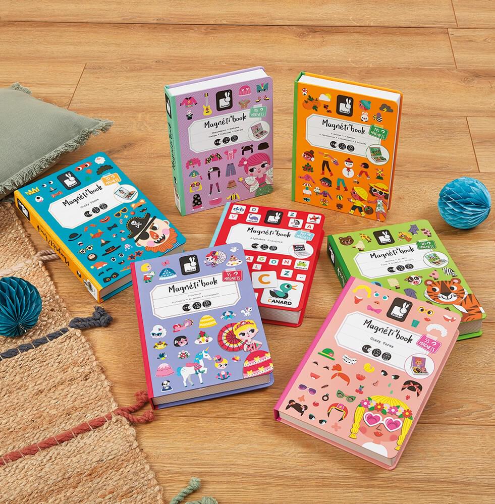 Магнитная учебная книга Janod Наряды для девочки 54 элементов (J02718) - фото 4