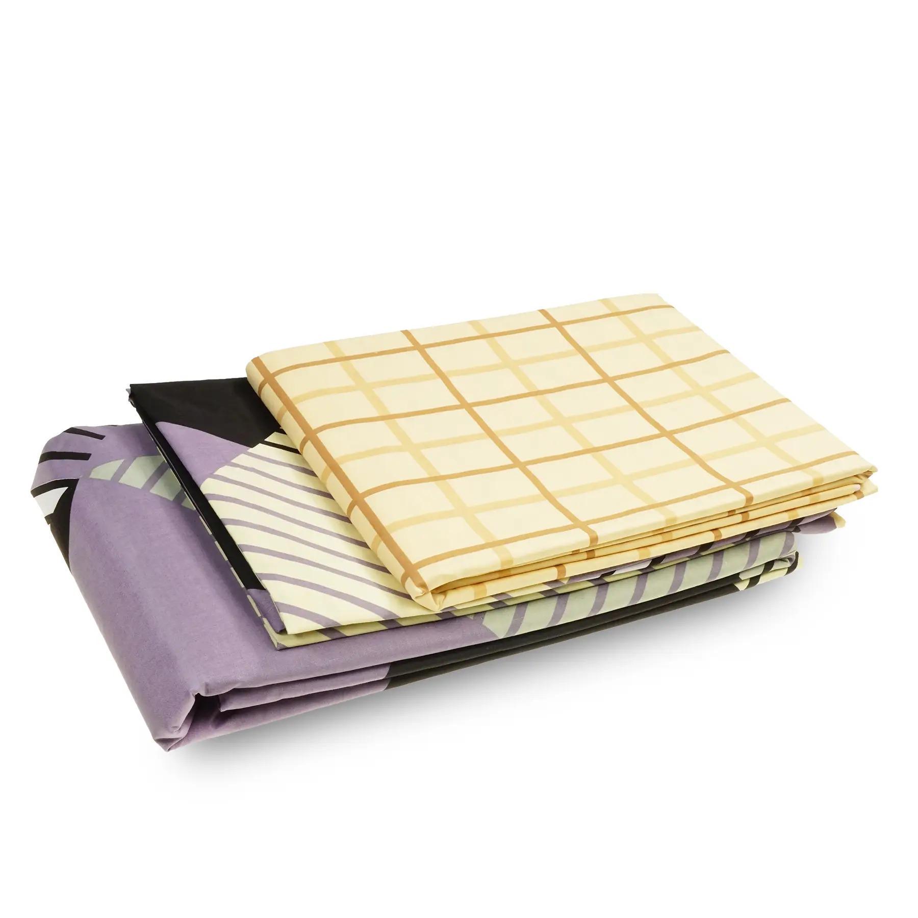 Комплект постільної білизни Wellamart Затишок двоспальний Бежево-бузковий (7470-1)