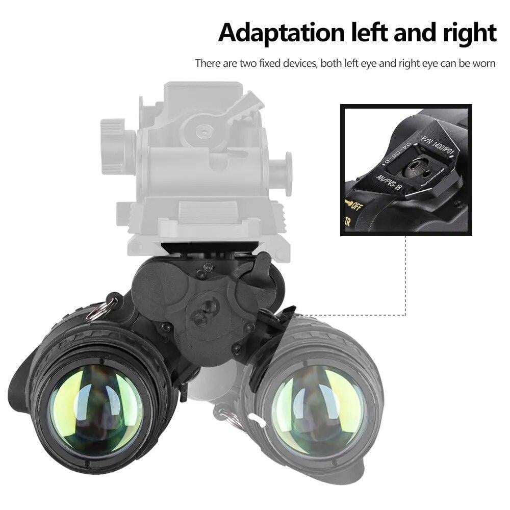 Монокуляр ночного видения цифровой Spina optics PVS-18 1х32 крепеж на шлем/подсумок (244738) - фото 10