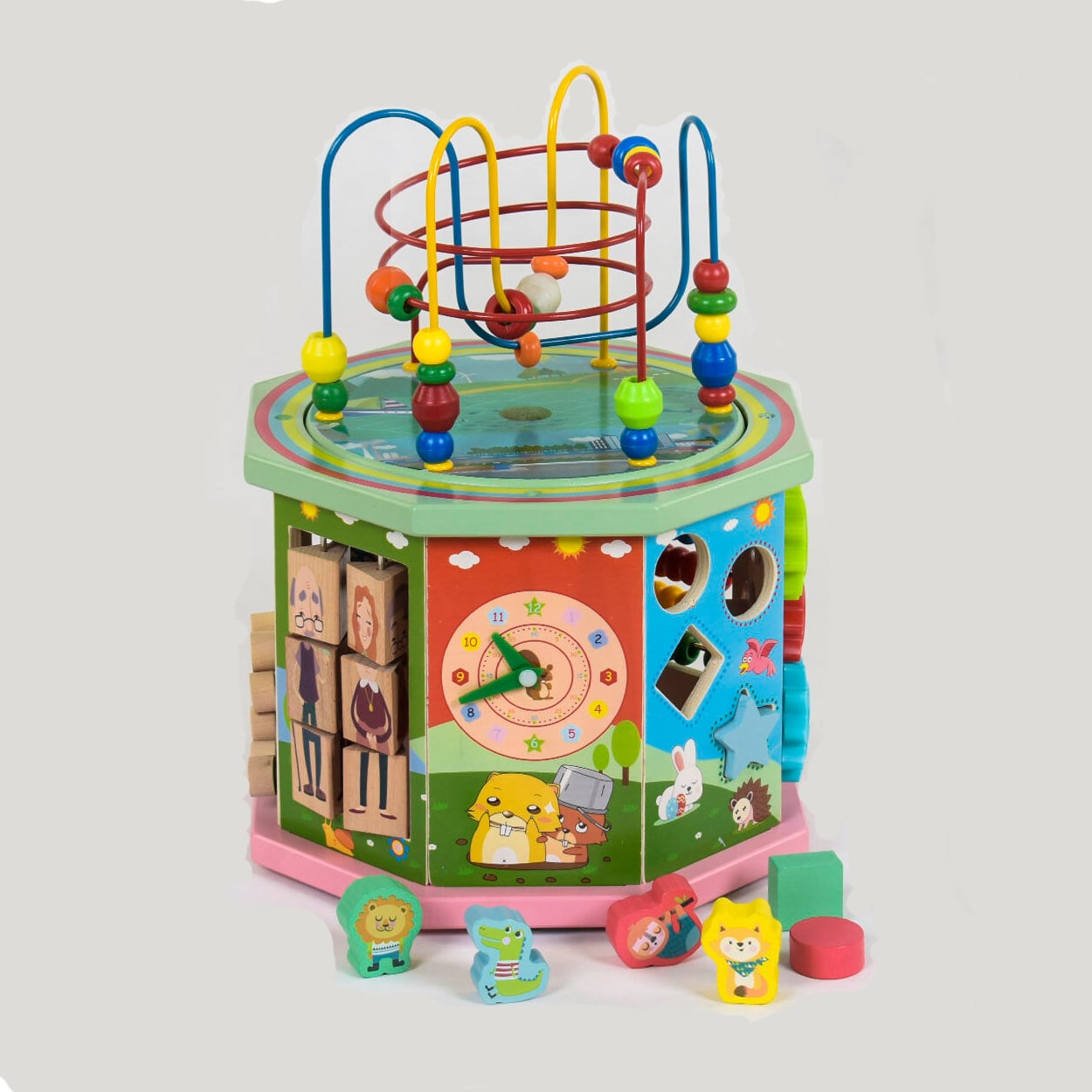 Деревянная игрушка Логический куб (С 39189) Деревянная игрушка Логический куб (С 39189)