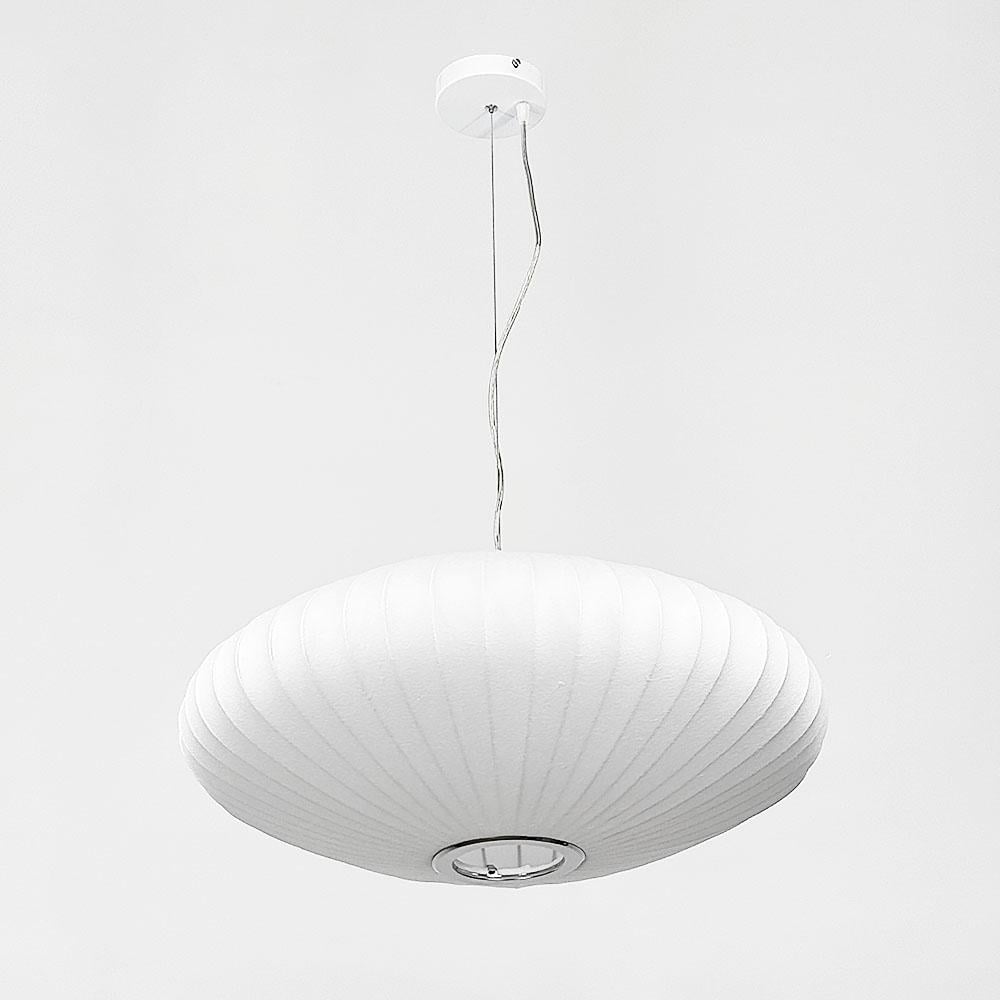 Светильник с полимерным абажуром 50х23 см Белый (PL 052-500х230)