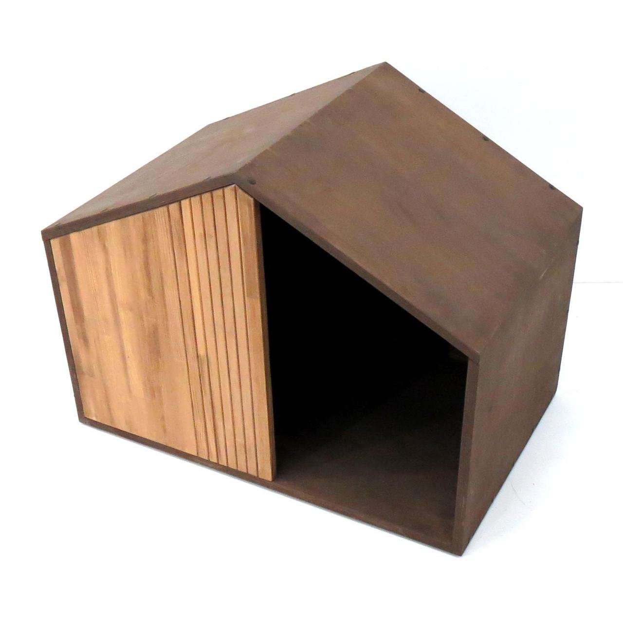 Будка для собаки з дерева Евідан Капучино/Сієна (БДК-00080905) - фото 3 Будка для собаки з дерева Евідан Капучино/Сієна (БДК-00080905) - фото 3