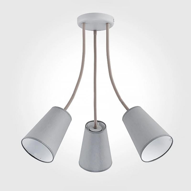 Люстра потолочная Light House NM-14305/3 WT BR на три лампы Белый