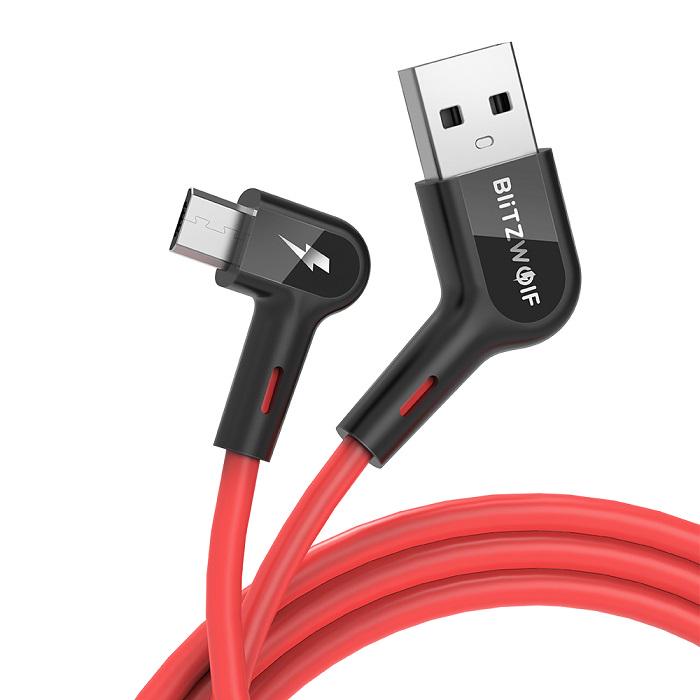 Кабель BlitzWolf BW-AC 2 micro-USB - фото 4