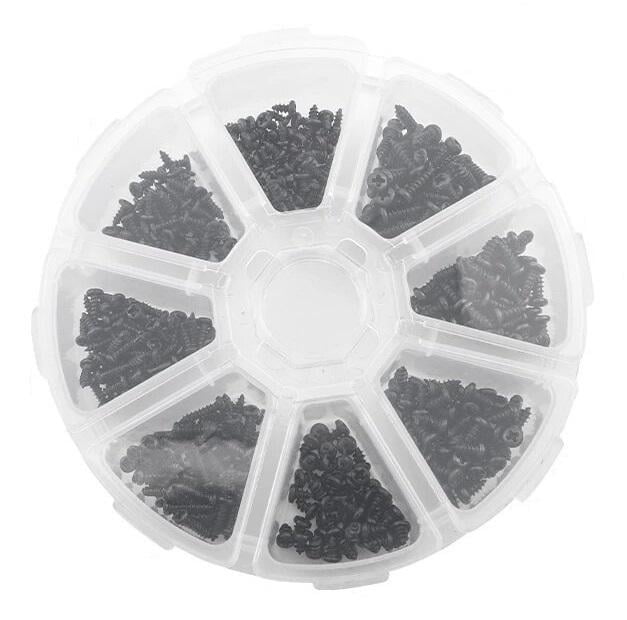 Саморезы с полукруглой головкой Spec M2/M2,6 400 шт. (SP-240401)