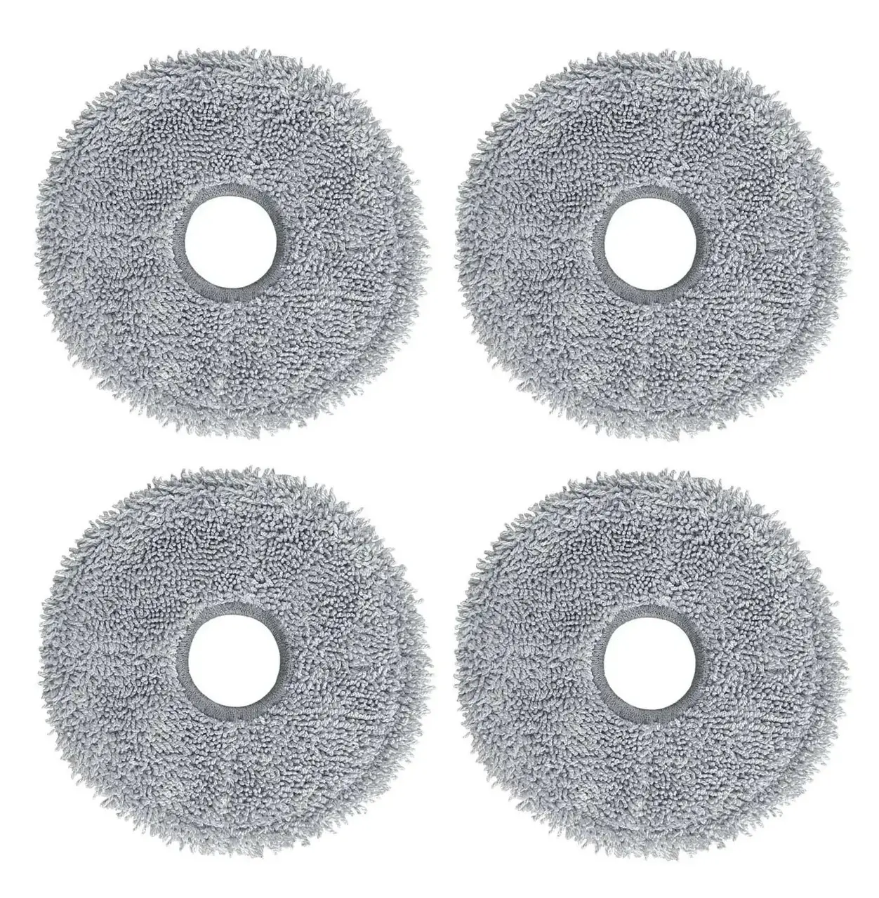 Тряпка-накладка микрофибровая для робот-пылесоса Xiaomi S20+/S20 Plus BHR8158EU/BHR8159EU 4 шт. (129)