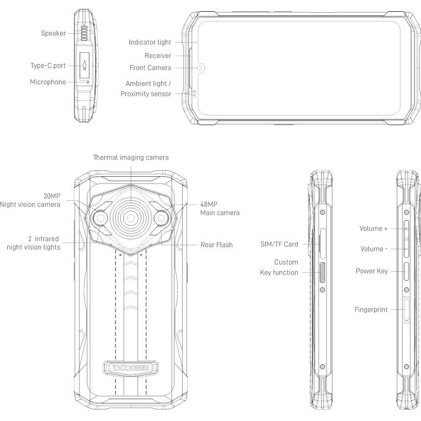 Смартфон Doogee S98 Pro 8/256GB Black - фото 10