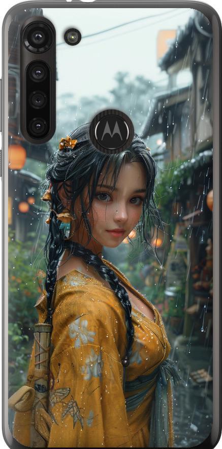 Чехол на Motorola G8 Power Anime-girl (6133u-1940-42517) Чехол на Motorola G8 Power Anime-girl (6133u-1940-42517)