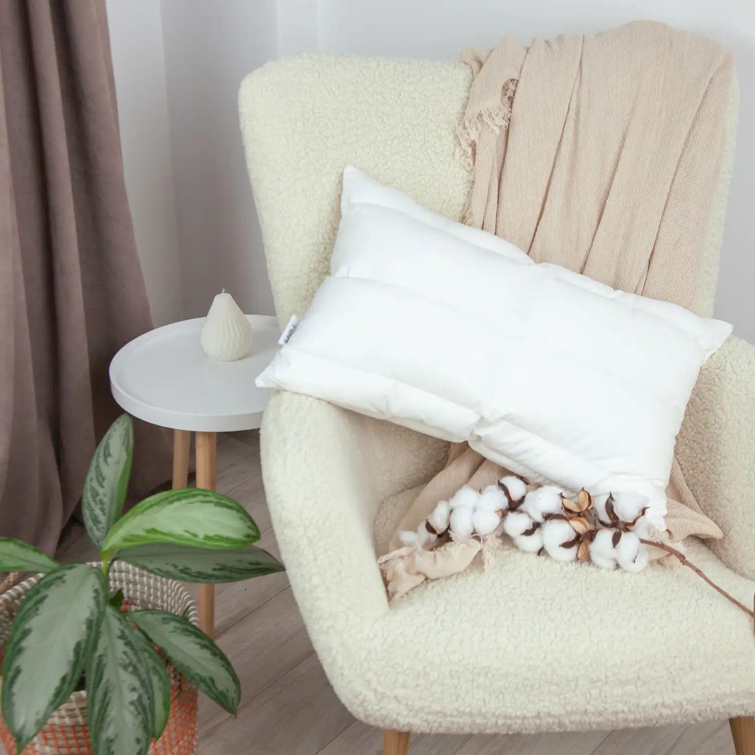 Подушка дитяча ТЕП гіпоалергенна з регулюванням висоти 40x60 см Білий (234904060) - фото 3 Подушка дитяча ТЕП гіпоалергенна з регулюванням висоти 40x60 см Білий (234904060) - фото 3