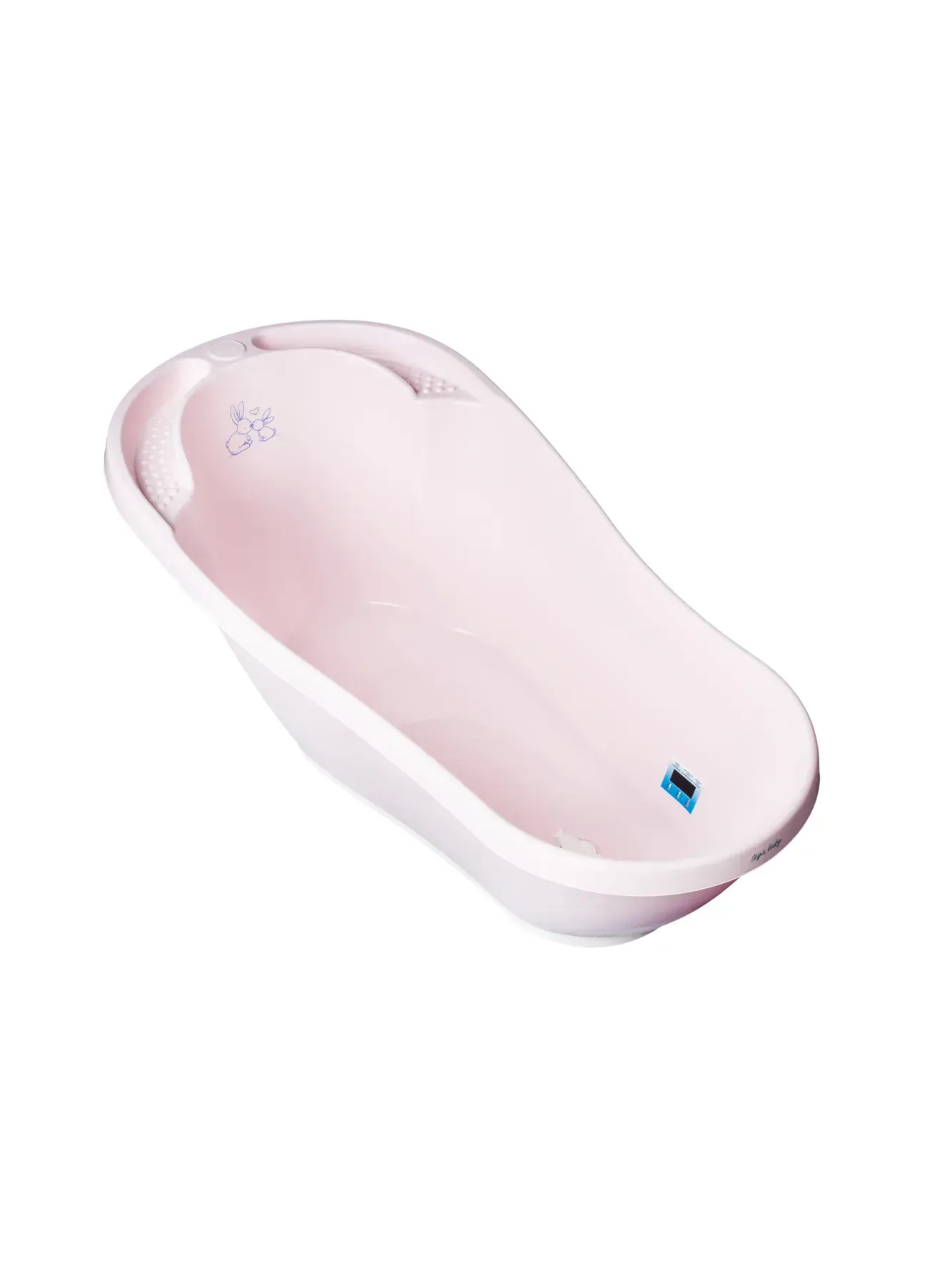 Дитяча ванночка Tega baby зі зливом з пластику 92 см Рожевий (150-98-KR-011-104)