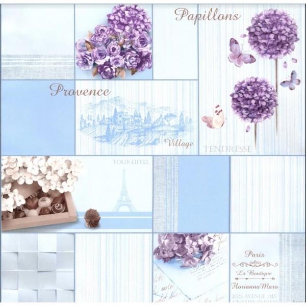 Обои моющиеся New Service 212-02 0,53x10,05 м Голубой (2000000572314)