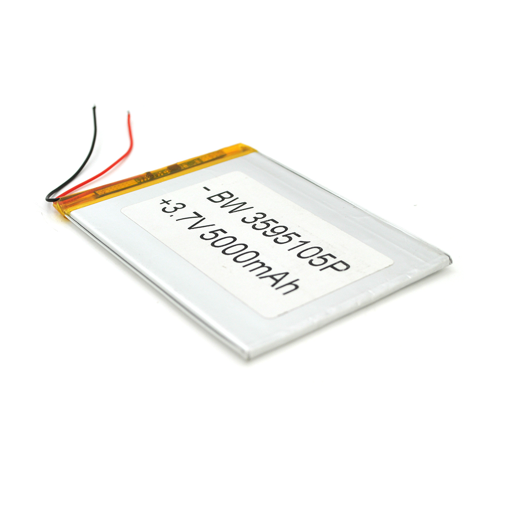 Аккумулятор литий-полимерный Voltronic 3,5x95x105 мм Li-ion 3,7V 5000 мАч (5544)