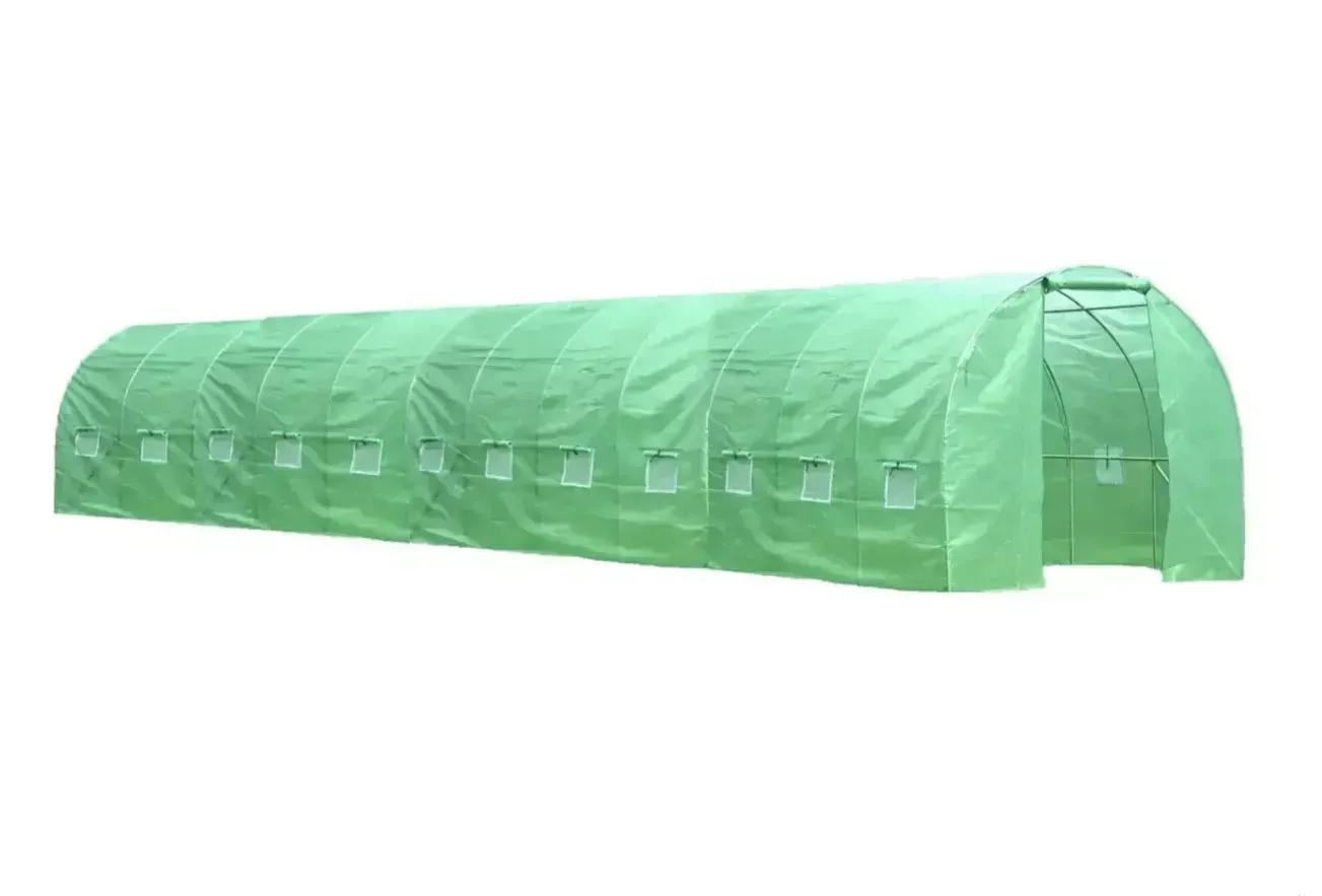 Теплица арочная под пленку с окнами VOLSO POLSKA 12х3х2 м Зеленый - фото 1 Теплица арочная под пленку с окнами VOLSO POLSKA 12х3х2 м Зеленый - фото 1