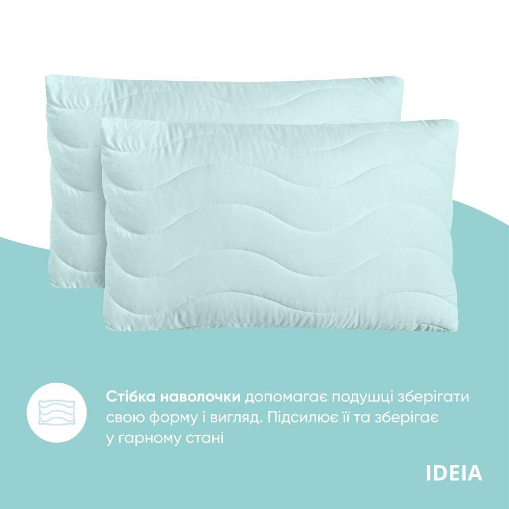 Набор одеяло с подушками IDEIA Tropical 200x220/50x70 см 2 шт. Мятный (22586463) - фото 2